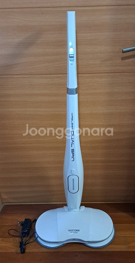 휴스톰 무선 듀얼 스핀 물걸레 청소기 HS-10000W--4