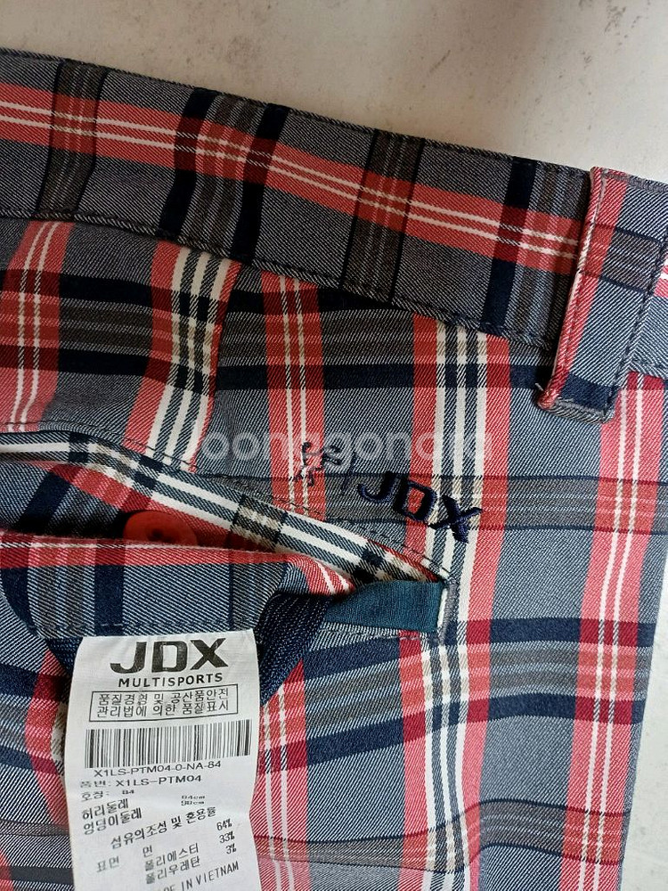 남성 JDX 골프 반바지 (사방스판34)--2