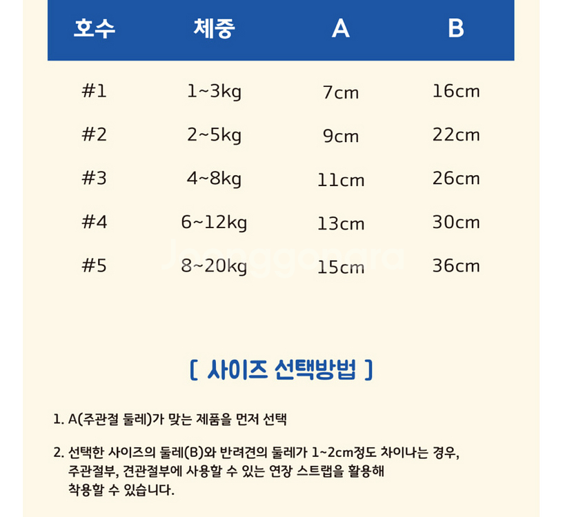 반려동물 관절보호대--2