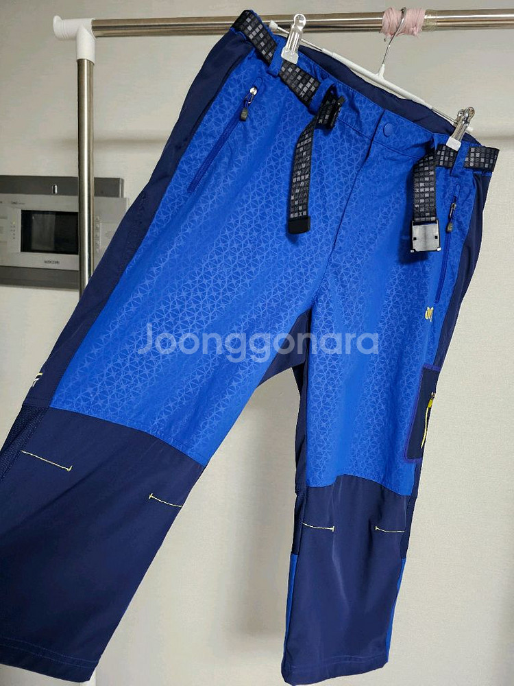 34~35) 밀레 7부 등산바지 블루--0
