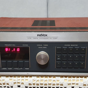 리복스 REVOX B-760 FM 전용 튜너