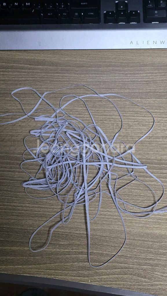바지 고무줄 폭 3mm 길이 9m--0