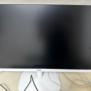 알파스캔 AOC 24인치 화이트