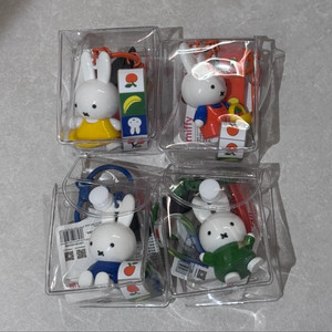 미피 투명파우치 피규어 키링