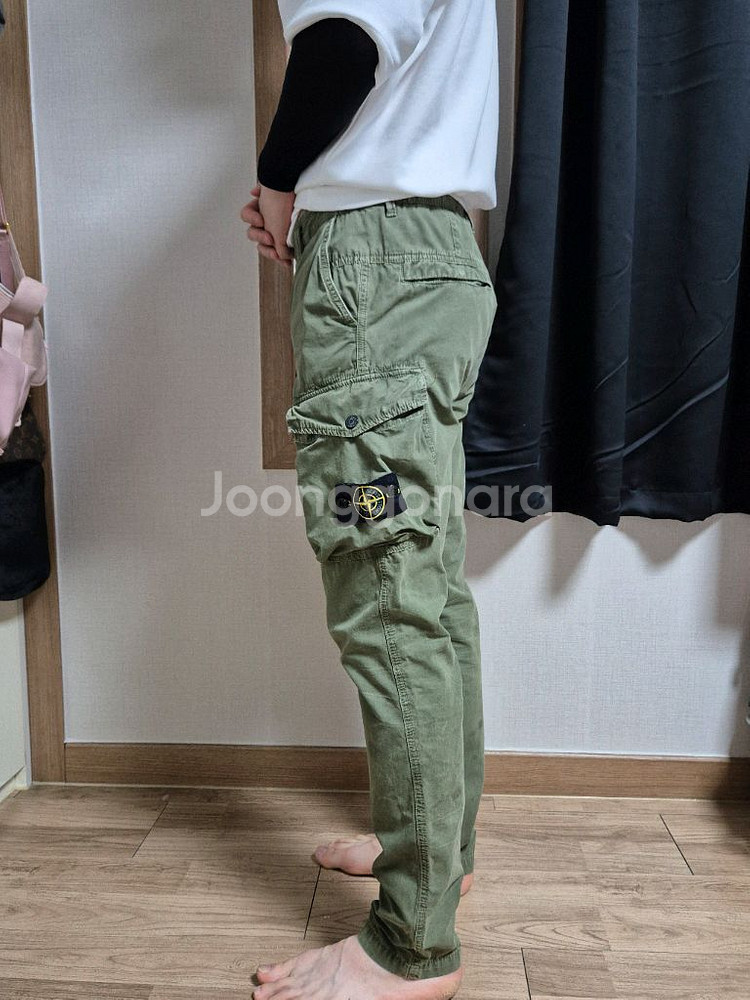 정품 20SS스톤아일랜드 카고바지 31-32--0