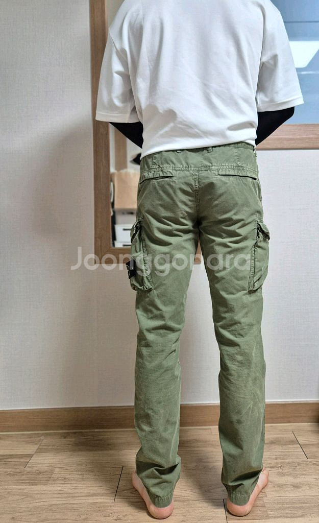 정품 20SS스톤아일랜드 카고바지 31-32--7