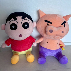 짱구, 부리부리대마왕 약 50cm 대왕 인형 짱구정품