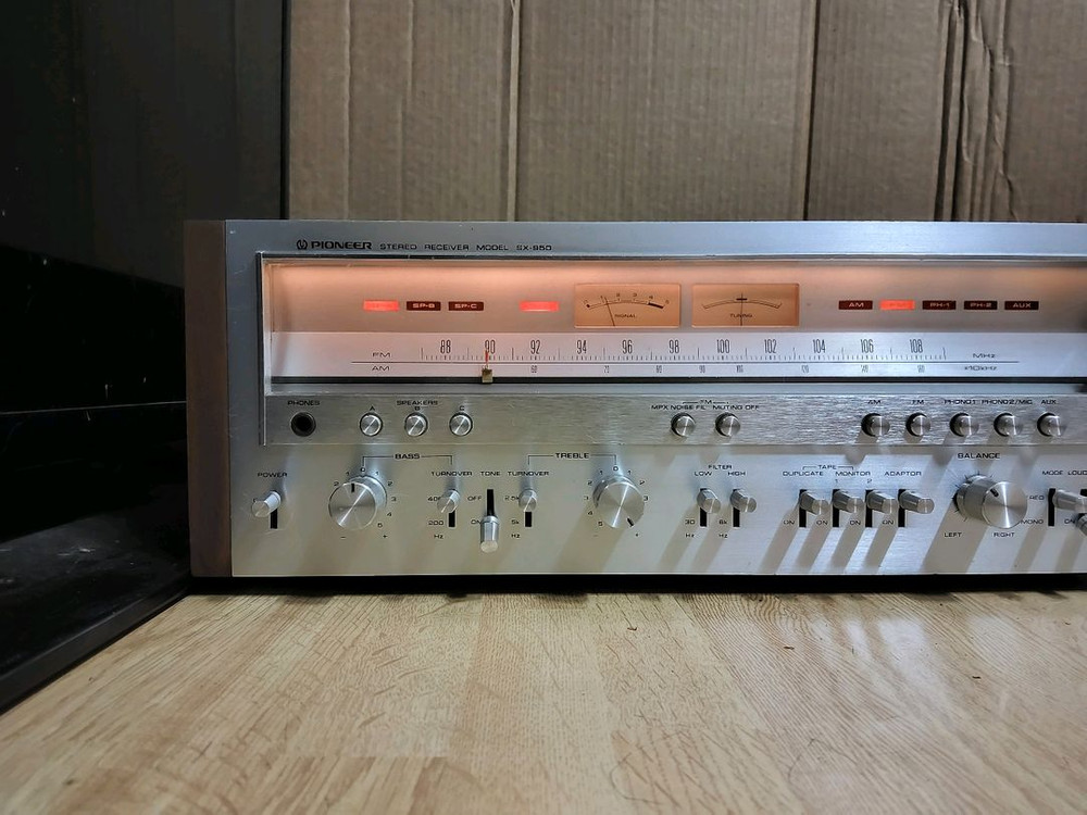 파이오니아 SX 950 아나로그 리시버 (오디오 앰프 이미지