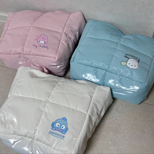 산리오 파스텔 패딩 가방 새상품 정품