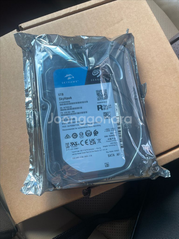 (신품)씨게이트 스카이호크 6테라 HDD--0