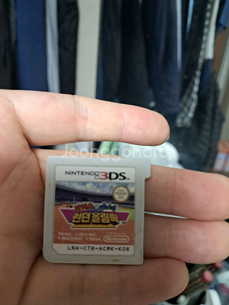 닌텐도 3ds 마리오와 소닉 런던올림픽 알칩--0