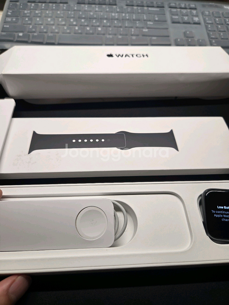애플워치 SE 스페이스 그레이 40mm--7