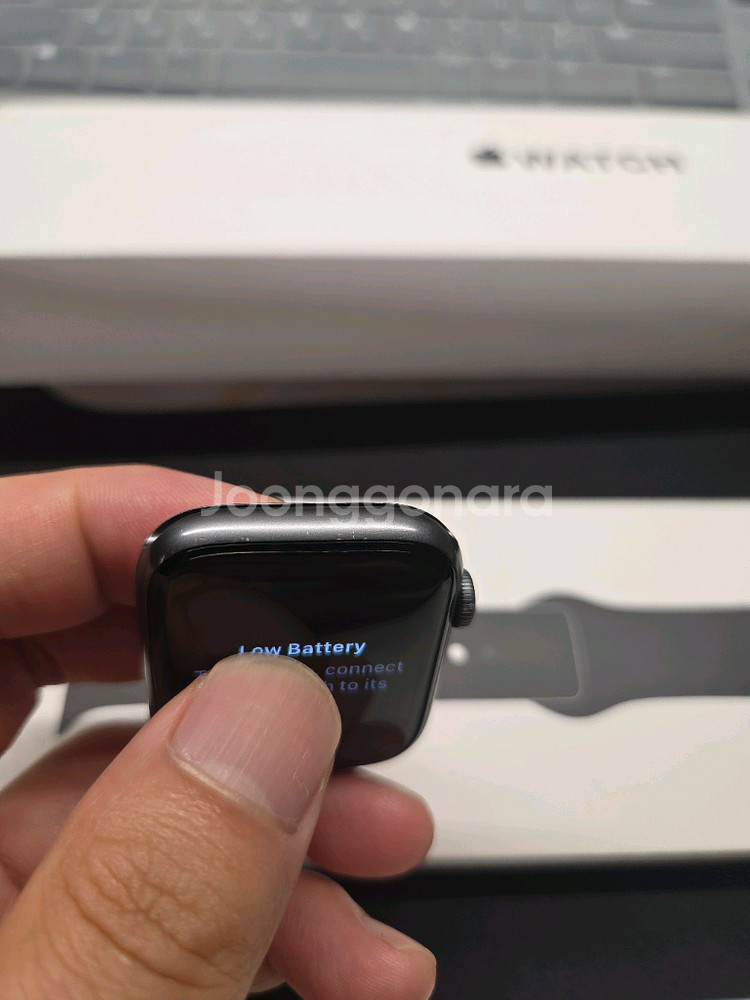 애플워치 SE 스페이스 그레이 40mm--4
