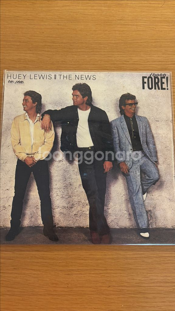 huey lewis and the news lp--0