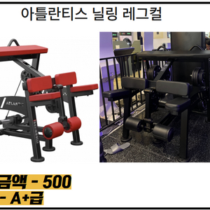 [아틀란티스] 헬스 기구 닐링 레그컬 판매합니다