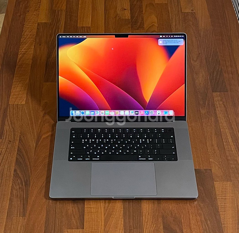 애플 맥북 프로16 M1 10core 16GPU 16G--0