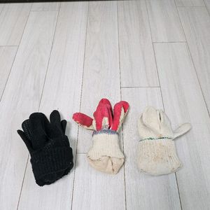 작업용 장갑 들