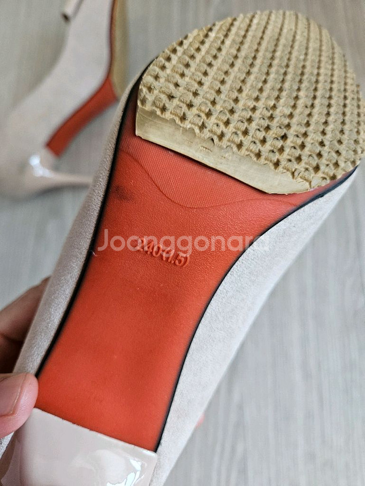 입생로랑 구두 힐 240--3