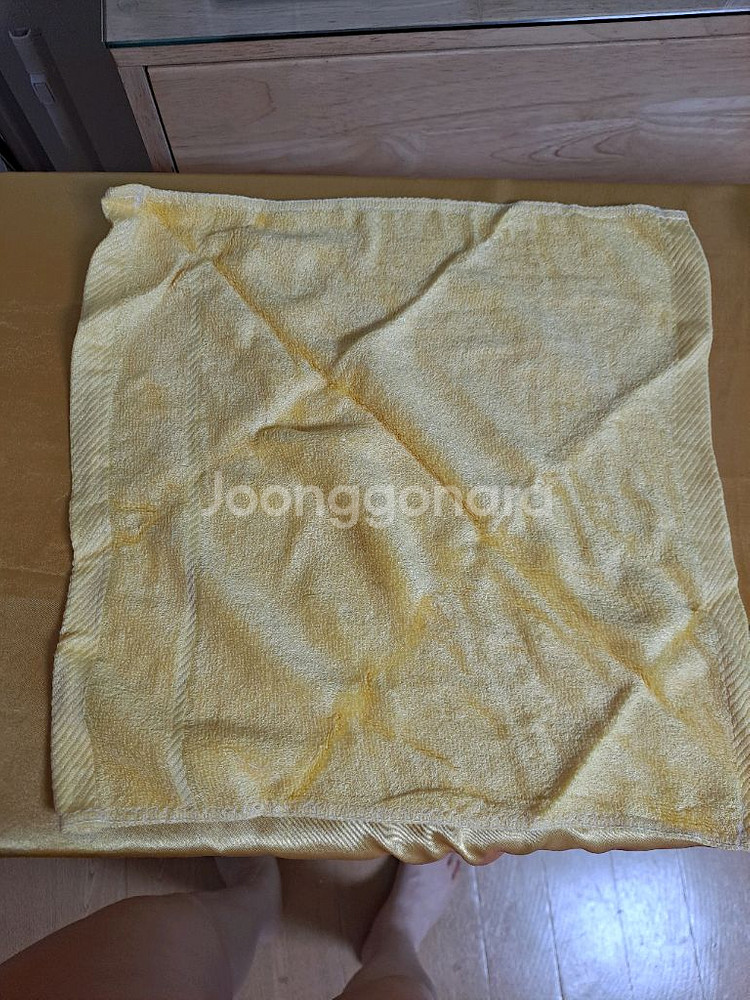 정사각형 수건 타월 2개 1900--1