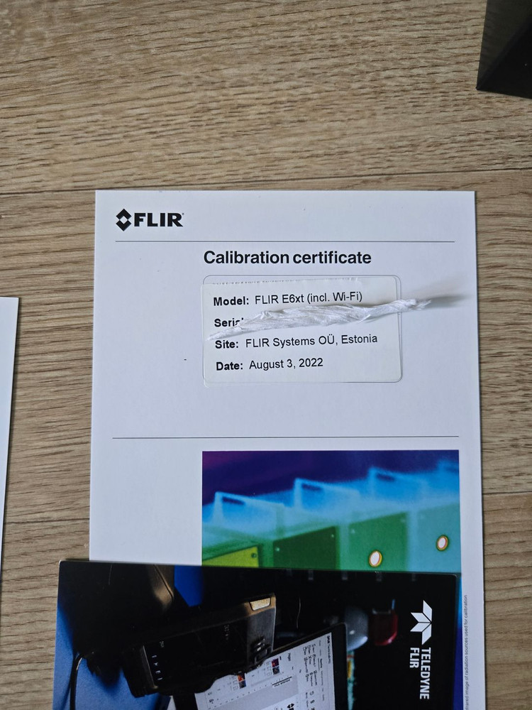 플리어 열화상 카메라 E6XT 판매합니다. 이미지