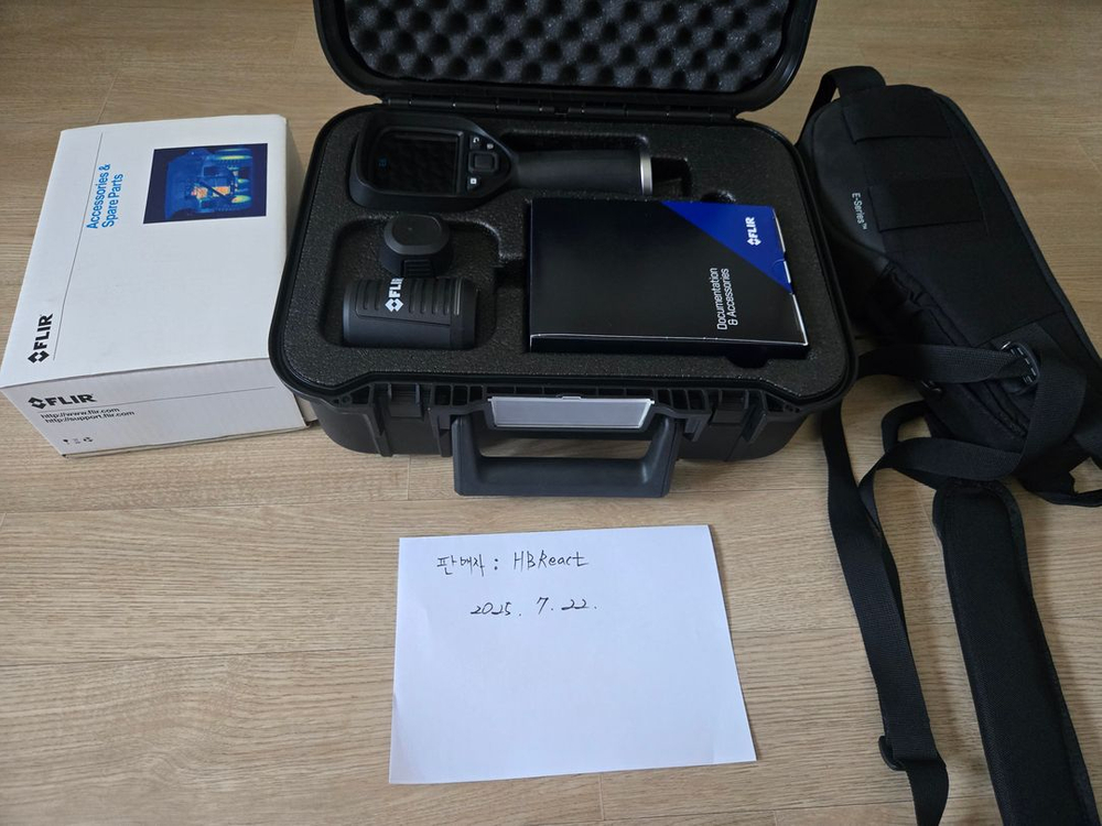 플리어 열화상 카메라 E6XT 판매합니다. 이미지