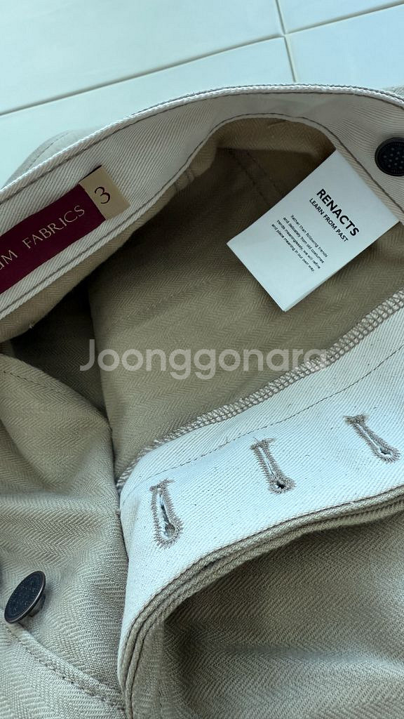 리넥츠 M43 필드 치노팬츠 3사이즈(32-33)--5