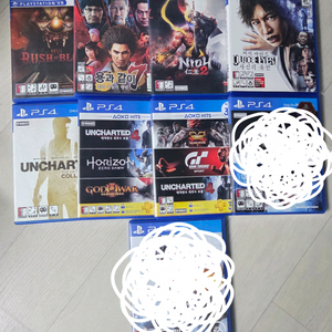 PS4 인기게임 타이틀CD(9종) 판매 및 교환