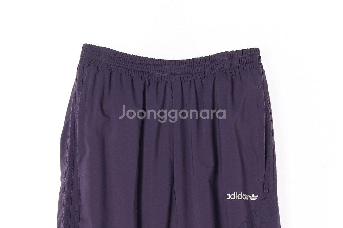 (새상품)[XL]아디다스 슈퍼스타 퍼플 우븐 조거팬츠--1