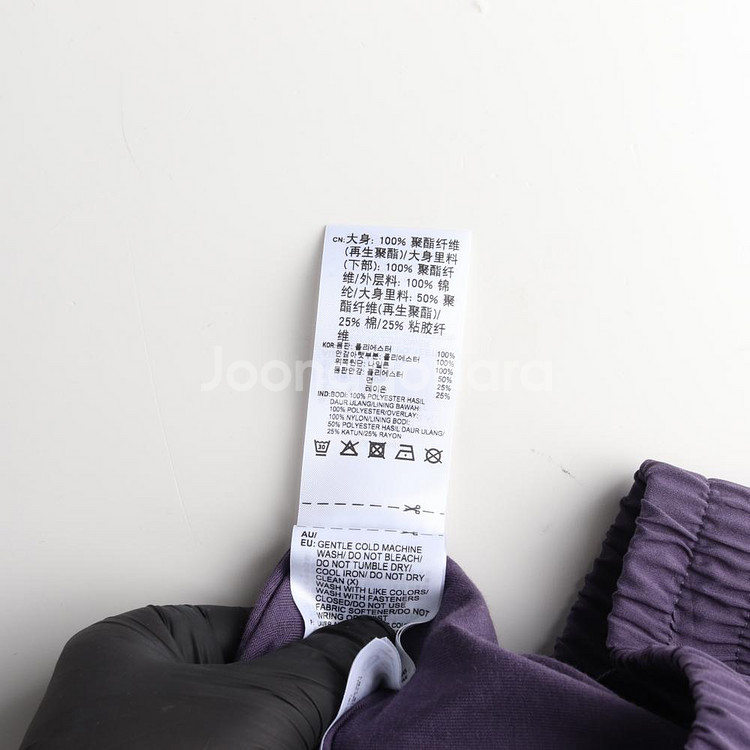 (새상품)[XL]아디다스 슈퍼스타 퍼플 우븐 조거팬츠--6