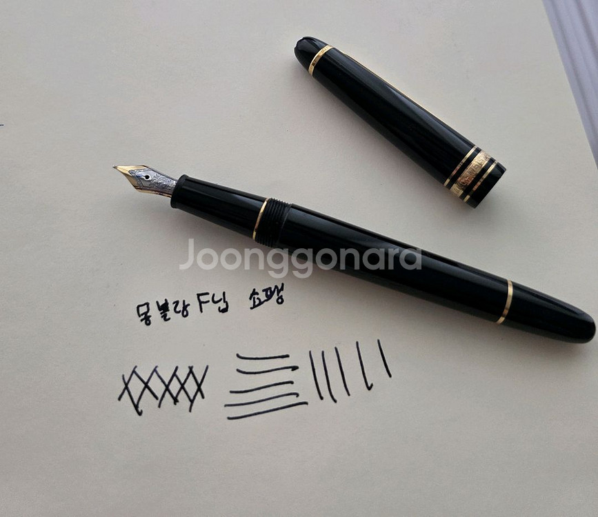 몽블랑 마이스터스튁 쇼팽 145 F닙--2