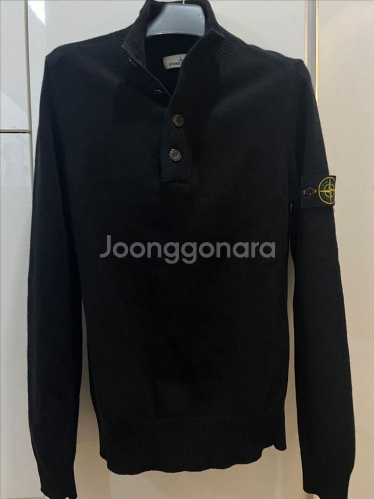 23fw 스톤아일랜드 반집업니트 (새상품급)--0