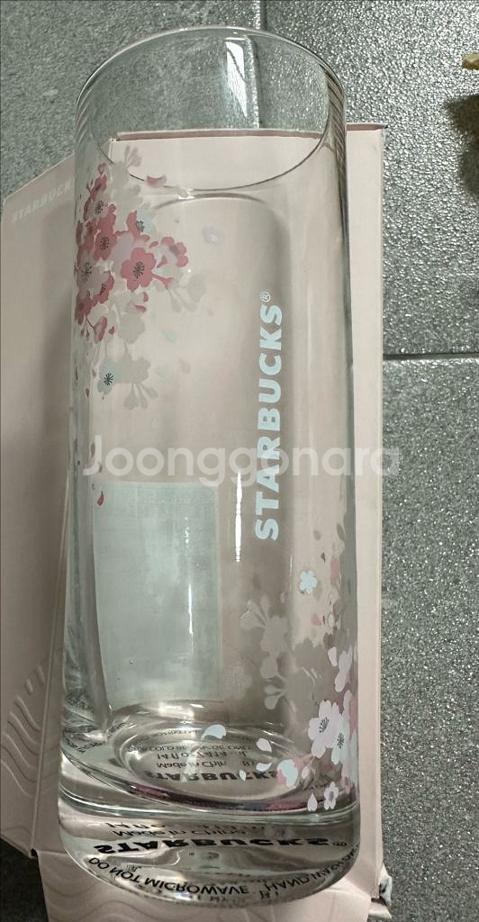 스타벅스 체리블라썸 시온글라스 판매해요.--0