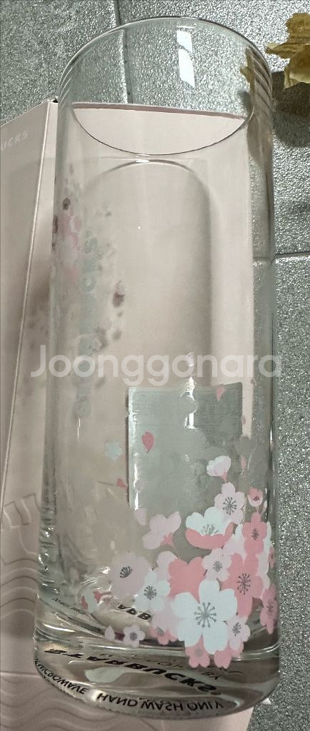 스타벅스 체리블라썸 시온글라스 판매해요.--3