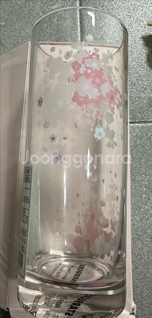 스타벅스 체리블라썸 시온글라스 판매해요.--1