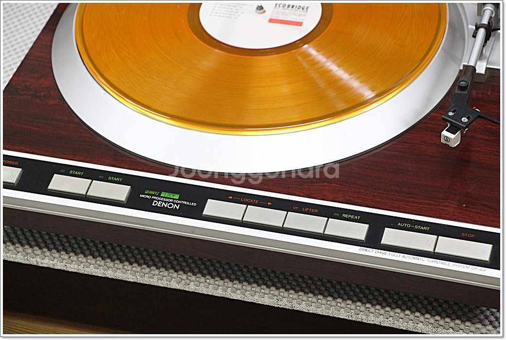 데논(일본) A급 전자동 다이렉트 턴테이블 DP-45F--3