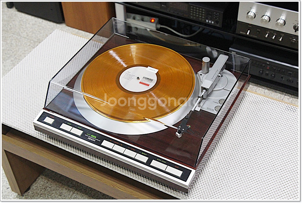 데논(일본) A급 전자동 다이렉트 턴테이블 DP-45F--7