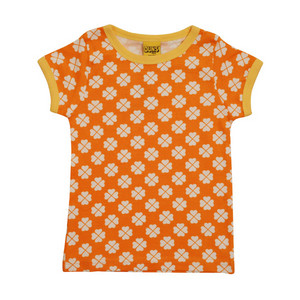 던스 주황클로버 주클 반팔 116