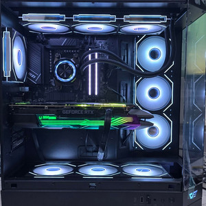 7800X3D, RTX 5070ti 조립PC 올블랙