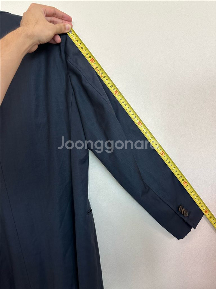 란스미어 네이비 정장 [50R]--4