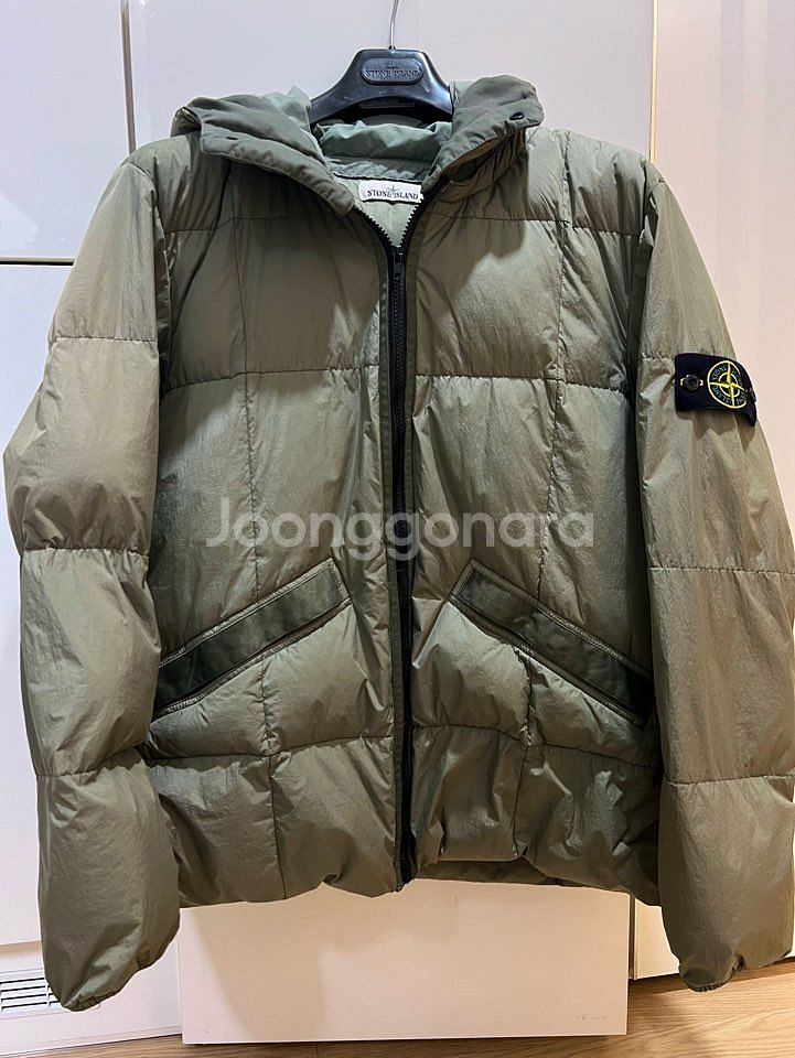 스톤아일랜드 크링클랩스 패딩 2xl--0
