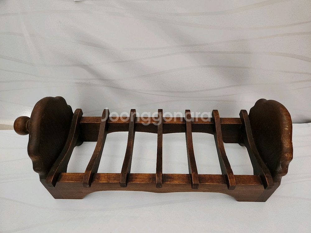 인테리어소품 옛날 원목 접시거치대--1