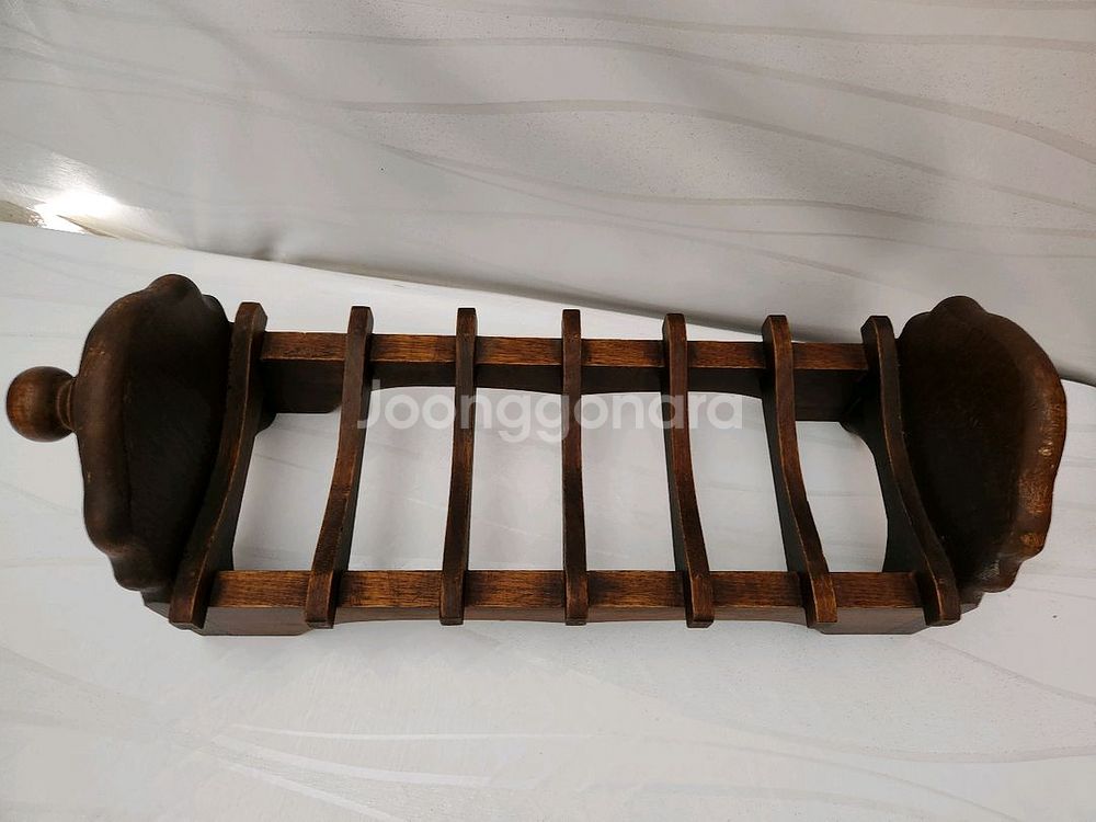 인테리어소품 옛날 원목 접시거치대--5