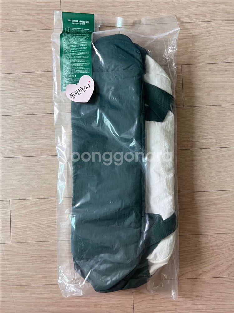 [당일발송]스벅 라코스테 멀티플백 아이보리 새상품--1