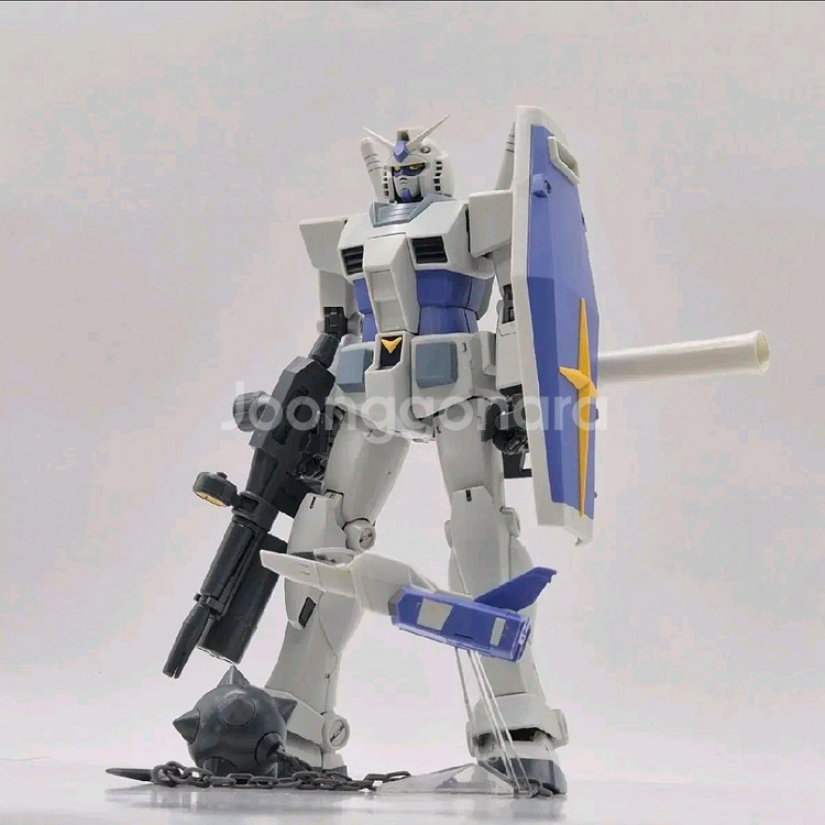 (상급) MG 퍼스트 건담 2.0 G3 반다이 프라모델--0