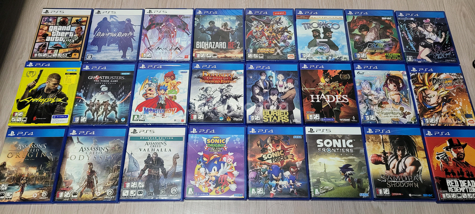 PS4&5 게임타이틀 신작 명작 대방출--1