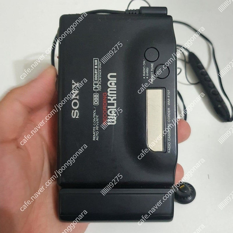 소니 워크맨 WM-F707 카세트 워크맨 부품용--1