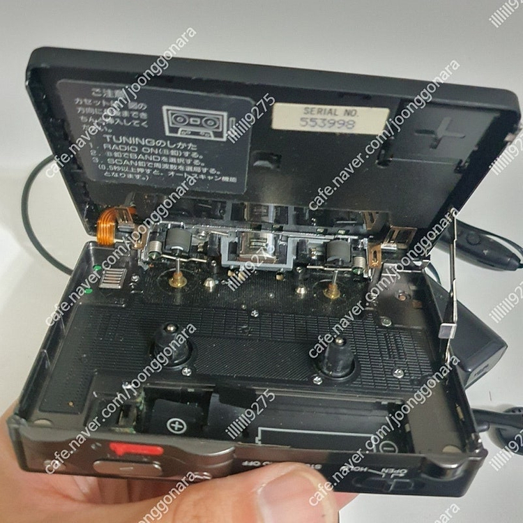 소니 워크맨 WM-F707 카세트 워크맨 부품용--7