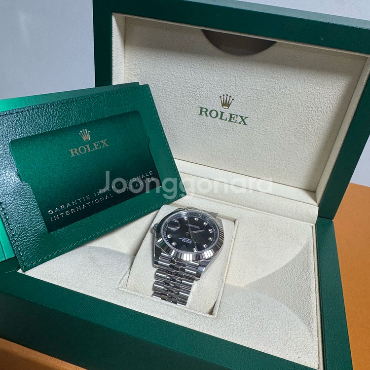 데이저스트 텐포인트 41mm 청판--1