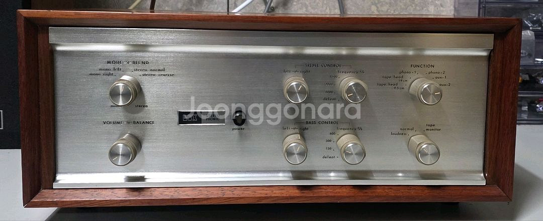 럭스만 PZ-24 진공관 프리앰프(우드케이스)--0
