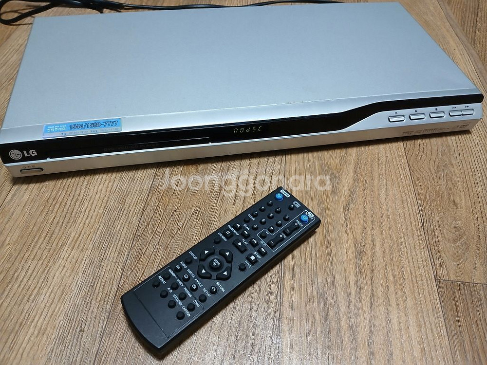 LG DV276 DVD 플레이어 소비전력 8W 리모콘--0
